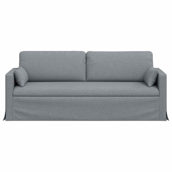 vidaXL Sofa Lysegr&aring; Samlede dimensioner: 78 x 78 x 80 cm (B x D x H)