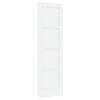 vidaXL Indvendig D&oslash;r 61 x 198,5 cm Krydsfin&eacute;r Hvid
