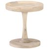 vidaXL sidebord &Oslash;40x45 cm massivt mangotr&aelig;