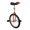 Ethjulet cykel 20 tommer justerbar r&oslash;d