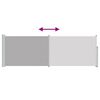 vidaXL sammenrullelig sidemarkise til terrassen 100 x 300 cm gr&aring;