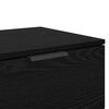 vidaXL Natskab med skuffe 2 pcs Sort eg 45 x 39 x 50cm Konstrueret tr&aelig;