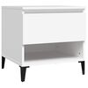 vidaXL sidebord 50x46x50 cm konstrueret tr&aelig; hvid