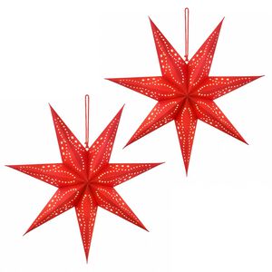 vidaXL Julebelysning RAAHE 2 stk. 10 LED'er Varm hvid 45 x 6 x 45 cm