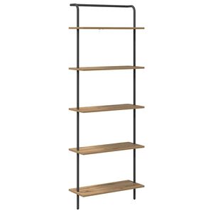 vidaXL Bogreol 5 niveauer 60 x 24 x 168 cm Konstrueret tr&aelig;