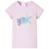 T-shirt til b&oslash;rn str. 128 lilla