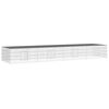 vidaXL 4-panels kaninbur 433x109x54 cm galvaniseret jern