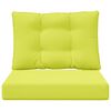 vidaXL Udend&oslash;rs Sofa Pude 2 pcs Gr&oslash;n Polyester