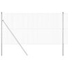 vidaXL Hegnsp&aelig;l S&oslash;lv 50 x 1,2 m (12 x 12 mm mesh) St&aring;l
