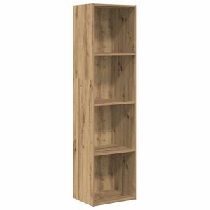 vidaXL bogreol 40x30x152 cm konstrueret tr&aelig; gammelt eg