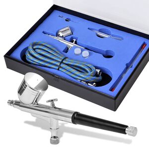 vidaXL airbrush-s&aelig;t 0,2 / 0,3 / 0,5 mm dyser