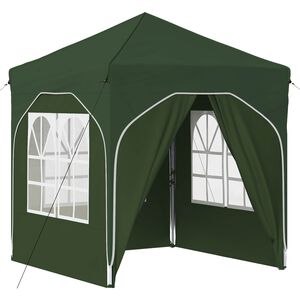 vidaXL Pop-up Festtelt 192 x 192 x 245 cm Gr&oslash;n