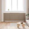vidaXL radiatorskjuler 205 cm MDF