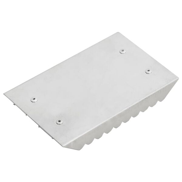 vidaXL strigler 3 stk. aluminium s&oslash;lvfarvet