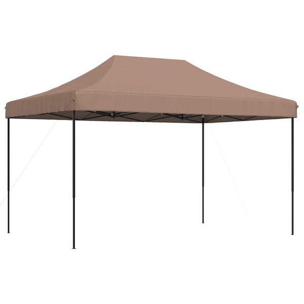vidaXL Party Tent Brun 292 x 440 x 315 cm Oxford stof
