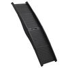 vidaXL foldbar hunderampe 153x40x12,5 cm plastik sort