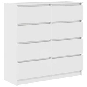 vidaXL sk&aelig;nk 100x35x99 cm konstrueret tr&aelig; hvid