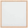 vidaXL magnetisk whiteboardtavle med ramme af massivt fyrretr&aelig; 40x40cm