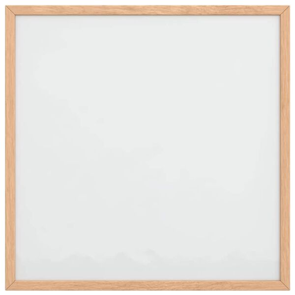 vidaXL magnetisk whiteboardtavle med ramme af massivt fyrretr&aelig; 40x40cm