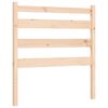 vidaXL sengeramme uden madras 90x190 cm massivt fyrretr&aelig;