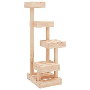 vidaXL kradsetr&aelig; 45,5x49x103 cm massivt fyrretr&aelig;