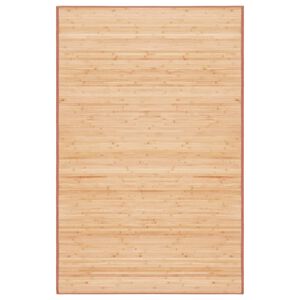 vidaXL gulvt&aelig;ppe 100x160 cm bambus brun