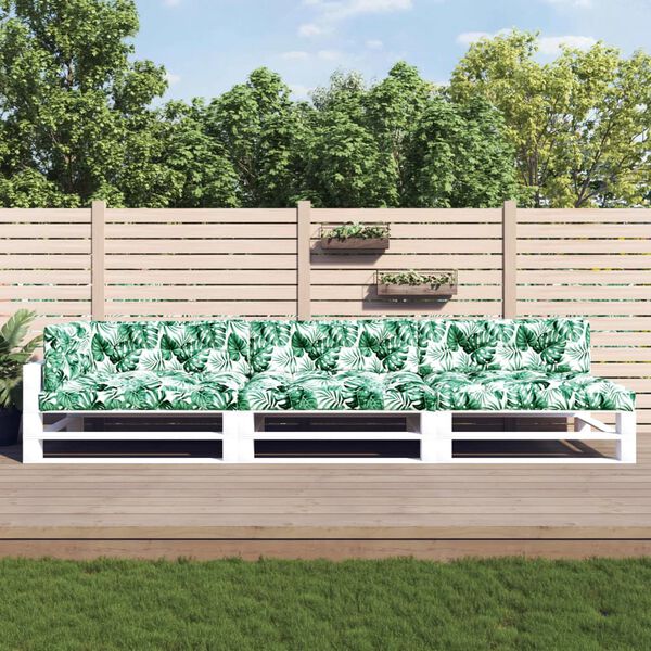 vidaXL pallehynder 7 stk. stof bladm&oslash;nster