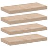 vidaXL v&aelig;ghylder 4 stk. 50x23,5x4 cm konstrueret tr&aelig;