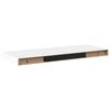 vidaXL v&aelig;ghylder 4 stk. 60x23,5x3,8 cm MDF hvid