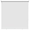 vidaXL Udeterrasse Rullegardin UV Beskyttelse Hvid Polyester