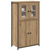 vidaXL Highboard Artisan Egetr&aelig; 62 x 32 x 106,5 cm Konstrueret tr&aelig;