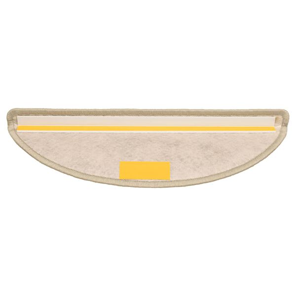 vidaXL selvkl&aelig;bende trappem&aring;tter 30 stk. 65x21x4cm sisal-look lysegr&oslash;n