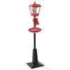 vidaXL julegadelampe med julemand 180 cm LED