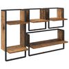 vidaXL V&aelig;ghyldes&aelig;t 4 stk. Gammelt tr&aelig; 65 x 25 x 30 cm Konstrueret tr&aelig;