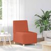 vidaXL | Modulsofa enhed uden arme | Orange 55 x 74 x 82 cm Corduroy stof