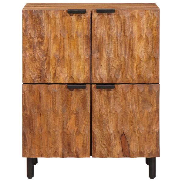 vidaXL Sideboard Acacia Brun Finish 60 x 33 x 75 cm Massivt mangotr&aelig;