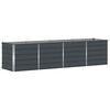 vidaXL Plantekasse Antracit 320 x 80 x 75 cm St&aring;l
