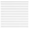 vidaXL zebragardin hvid 160x150 cm stofbredde 155,9 cm polyester