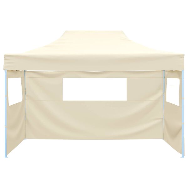 vidaXL Party Tent Creme 280 x 410 x 315 cm Oxford stof