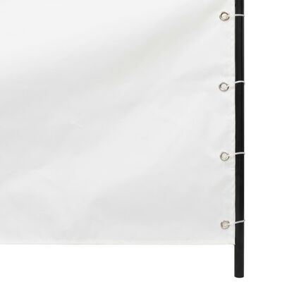 vidaXL vertikal markise oxfordstof 140 x 240 cm hvid