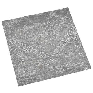 vidaXL Selvkl&aelig;bende Gulvplanker 30,5 x 30,5 cm 20 pcs PVC Betongr&aring;
