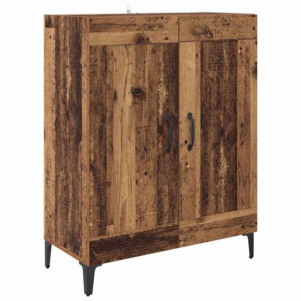 vidaXL Sideboard Gammelt tr&aelig; 69,5 x 34 x 90 cm Konstrueret tr&aelig;