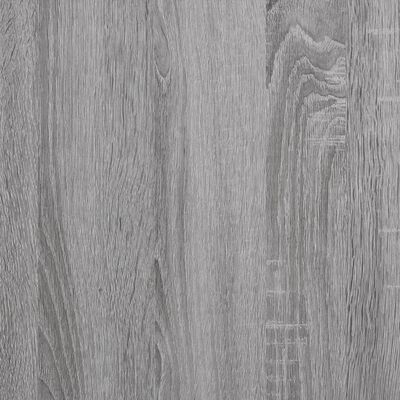 vidaXL bogreol 45x24x160 cm konstrueret træ grå sonoma-eg