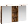 vidaXL Badev&aelig;relsesskabs&aelig;t 3 stk. 110 x 10,5 x 60,5 cm Konstrueret tr&aelig;