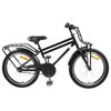 vidaXL B&oslash;rnecykel 20 tommer til b&oslash;rn i alderen 6-11 &aring;r Sort