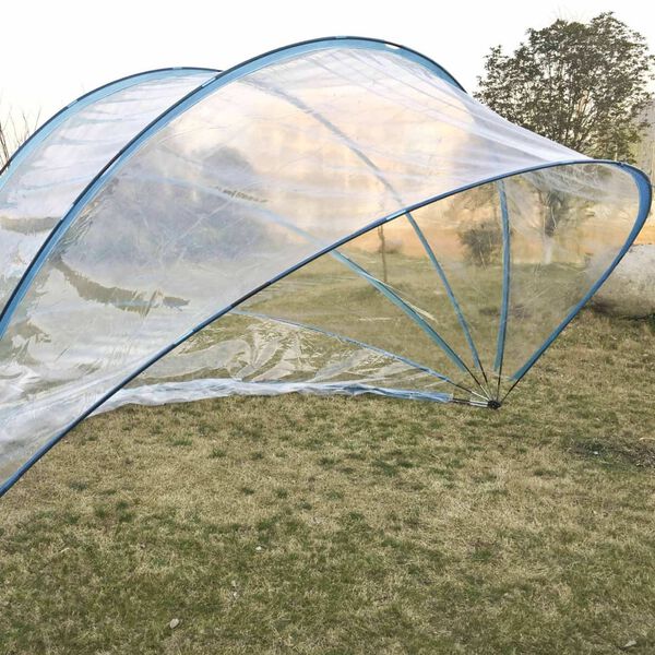 Blue Bay poolkuppel 440 x 220 cm