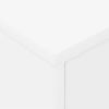 vidaXL Sengebord Hvid 40,5 x 40 x 48 cm Konstrueret tr&aelig;