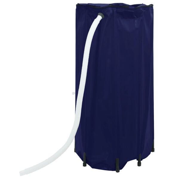 vidaXL vandtank med hane sammenfoldelig 100 l PVC