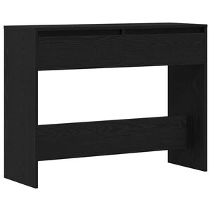 vidaXL Konsolbord Sort eg 100 x 35 x 76,5 cm Konstrueret tr&aelig;