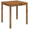 vidaXL Havemiddagstabel Naturfarvet 70 x 68,5 x 75 cm